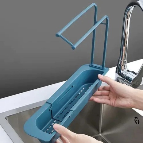 Miniatura 2 de Organizador Porta Esponja Baño Colgante